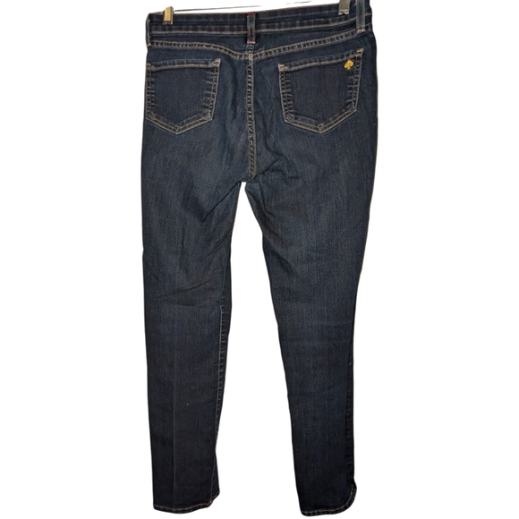 Kate Spade Play Hooky Broom Street skinny jeans, dark wash, size 28 - Picture 2 of 12